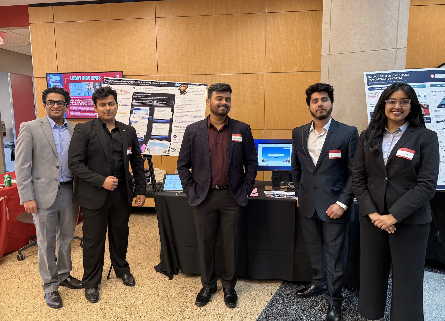 Salesforce People's Choice Award at IU Capstone Event